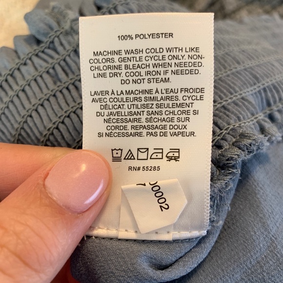 Express Gray Crop Top - Picture 4 of 5